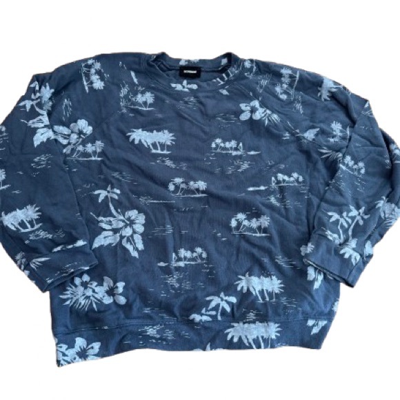 Monrow size S Hawaiian sweatshirt - Picture 7 of 7